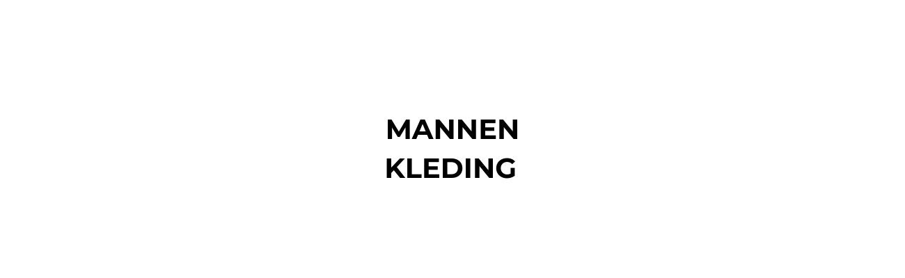 Mannen kleding